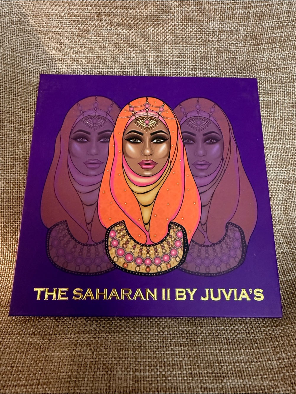 Juvia's Place The Saharan II Eyeshadow Palette - Purple & Orange